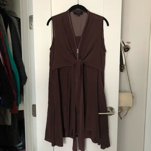All Saints Jayda Silk Dress
